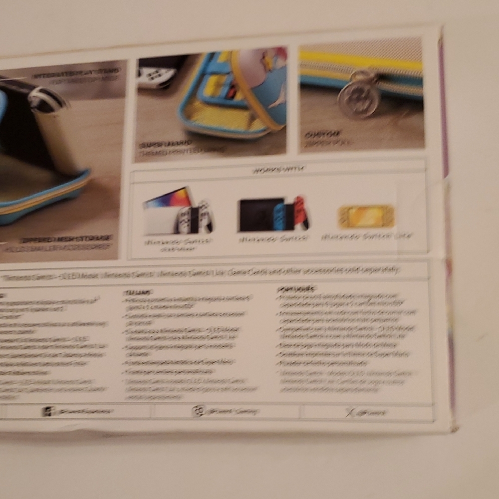 Super Mario Switch Case - Multicolor - Picture 8 of 8